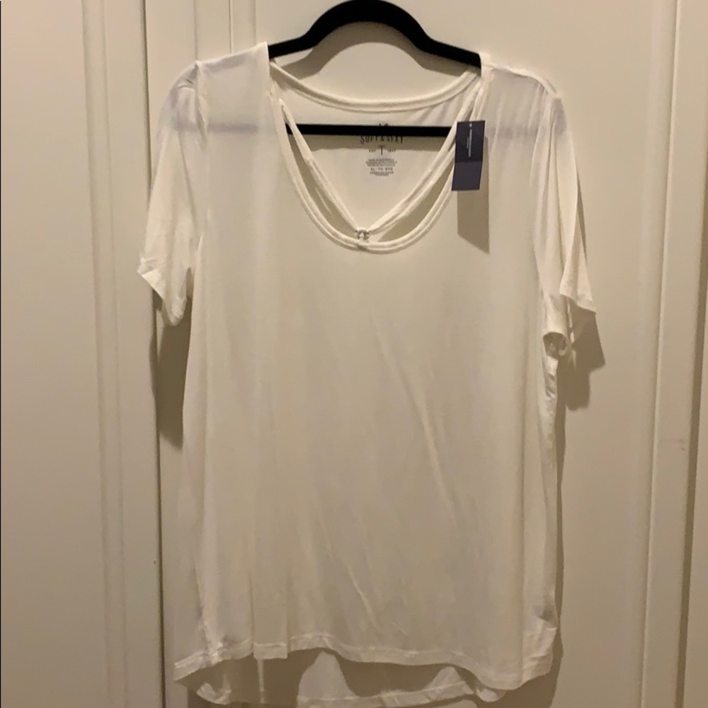 Super soft white tee by American eagle